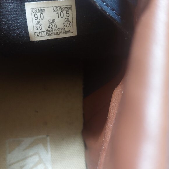 Vans Sk8- Hi Reissue Zip-Navy/Brown - Picture 5 of 5